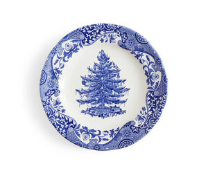Spode Blue Italian Christmas Tree 8