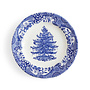 Blue Italian Christmas Tree 8" Plate