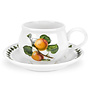 Pomona Teacup & Saucer (Roman Apricot)