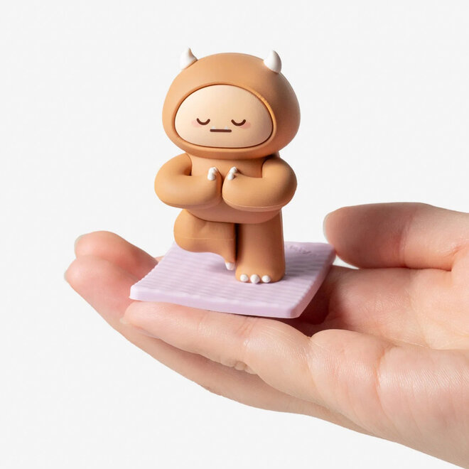 Hank Yeti Doing Yoga Figure Blind Box