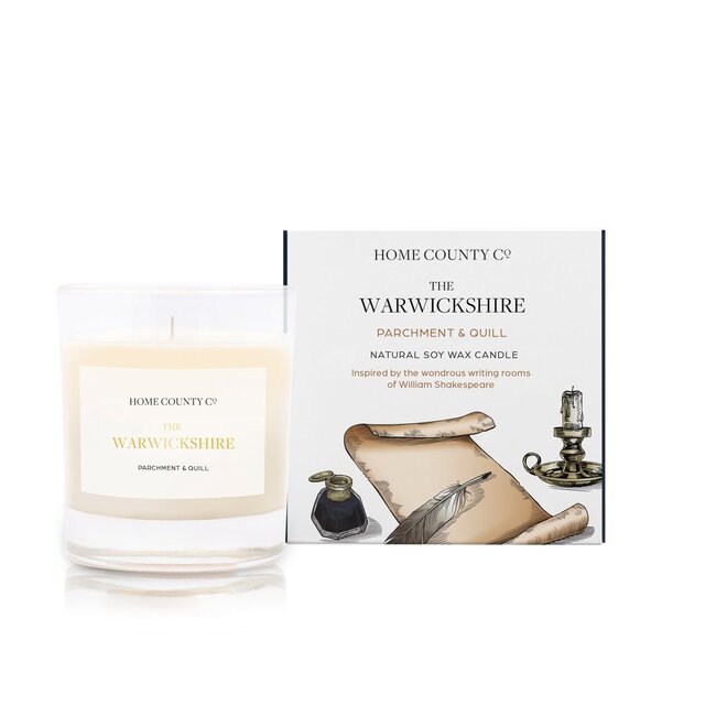The Warwickshire (Parchment & Quill) Candle