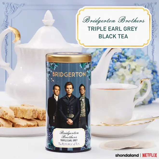 Republic of Tea Bridgerton Brothers Triple Earl Grey Tea 36s