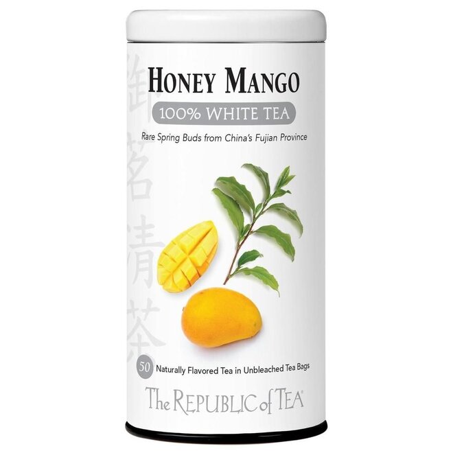 Republic of Tea Honey Mango White 50s