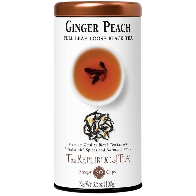 Republic of Tea Ginger Peach Full Leaf