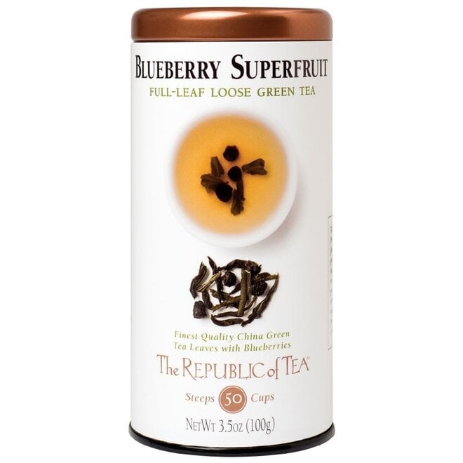 Republic of Tea Blueberry Green Full Leaf