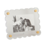 Rectangle Scallop Acrylic Frame