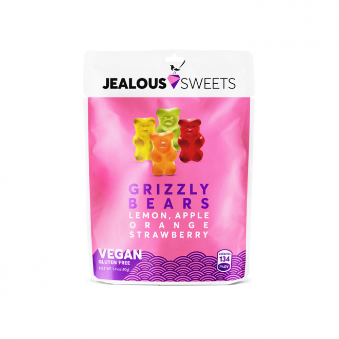 Jealous Sweets Grizzly Bear Gummies Pouch 40g