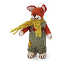 Gry & Sif Small Fox in Green Pant Ornament