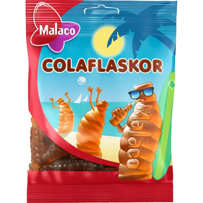 Malaco Colaflaskor Gummy Cola Bottles Bag