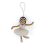 Gry & Sif Ballerina in a White Dress Ornament