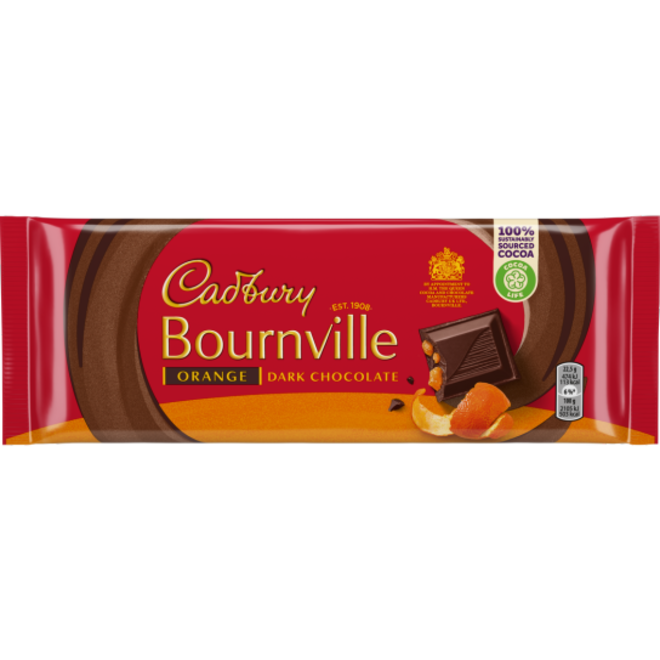Cadbury Bournville Dark Chocolate & Orange Bar