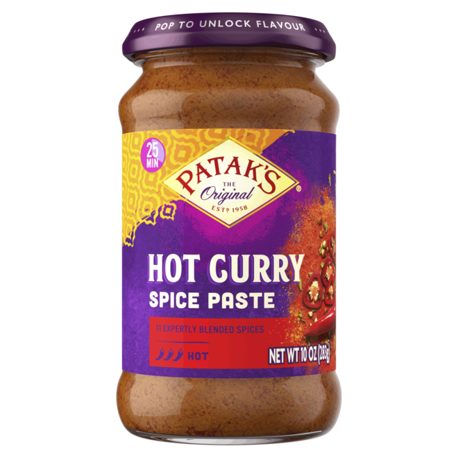 Patak's Hot Curry Spice Paste