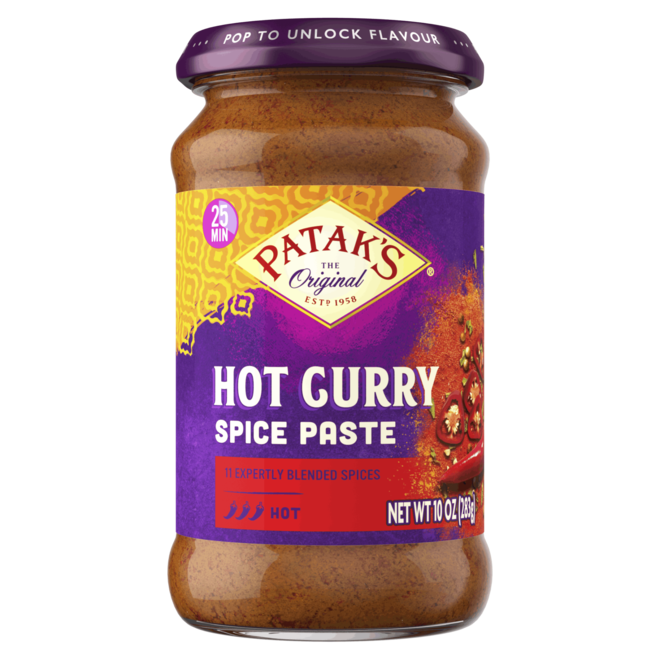 Patak's Hot Curry Spice Paste