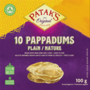 Patak's Plain Pappadums 100g