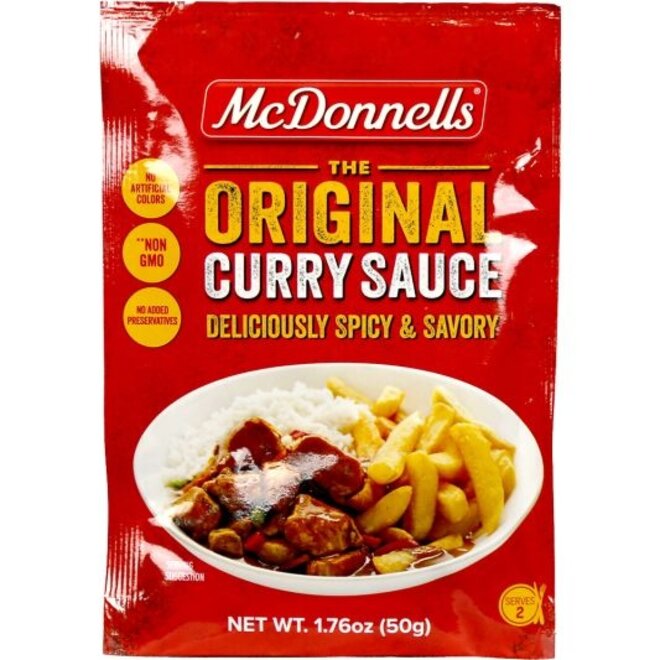 McDonnells Original Curry Sauce Mix 50g