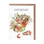 'Purrrfect Birthday' Cat & Mice Birthday Card