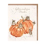 'A Mice Thanksgiving' Mouse Greeting Card