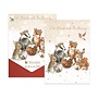 'The Christmas Party' Woodland Animals Boxed Christmas Cards