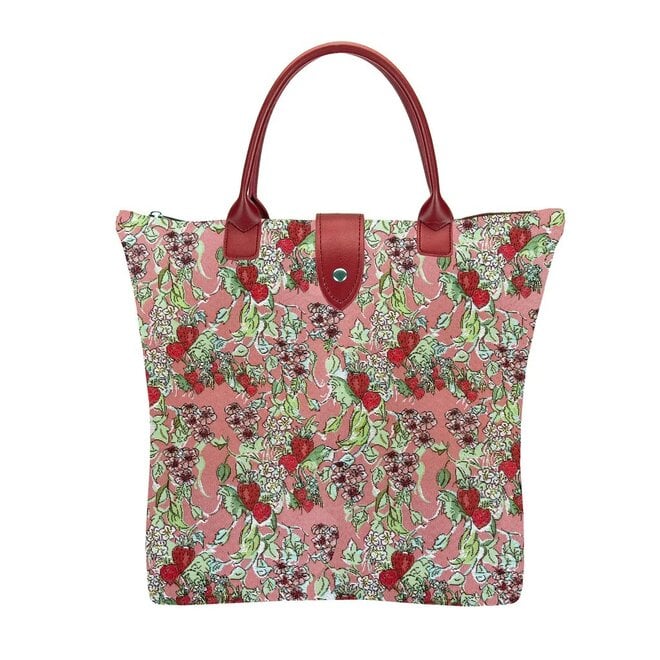 Wild Strawberry Foldable Bag