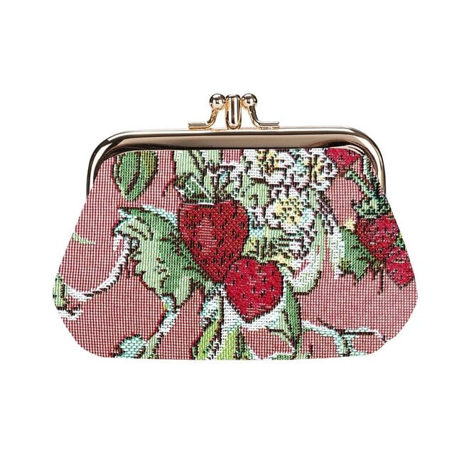 Wild Strawberry Frame Purse
