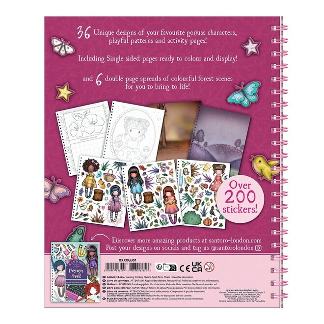 Gorjuss In The Forest Activity Book