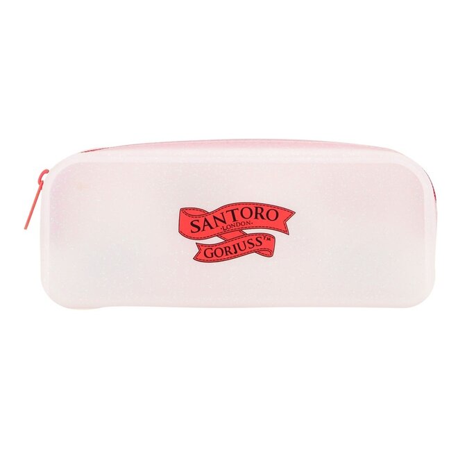 Gorjuss Little Mushroom Glitter Pencil Case