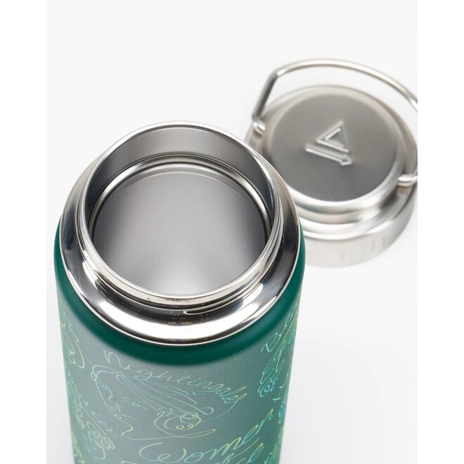Women of Science Green Stainless Steel Vacuum Flask