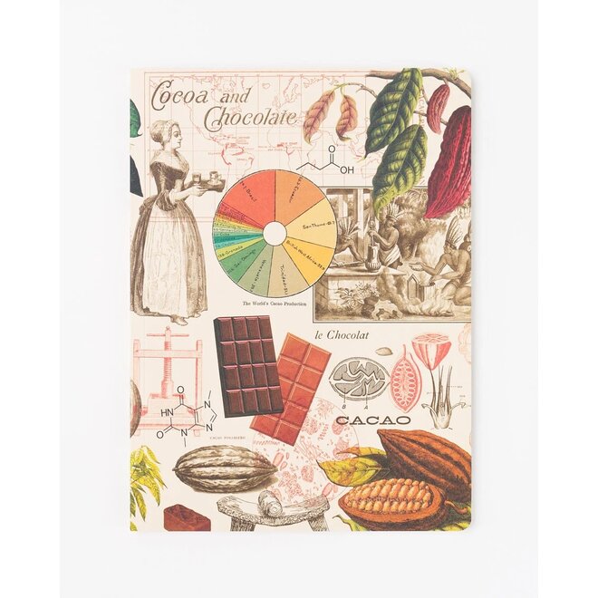 Chocolate Making Science Softcover Notebook (Lined)