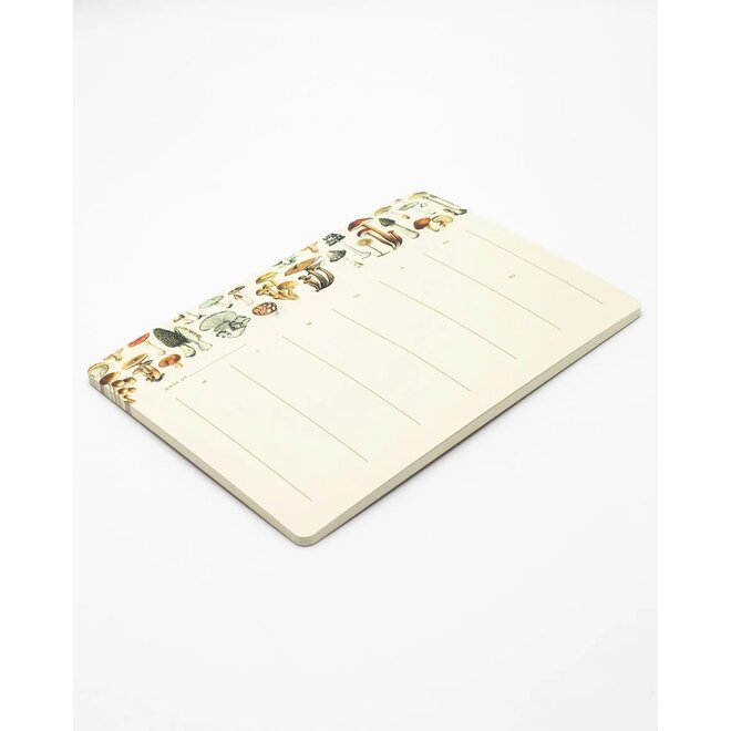 Mushrooms Calendar Notepad