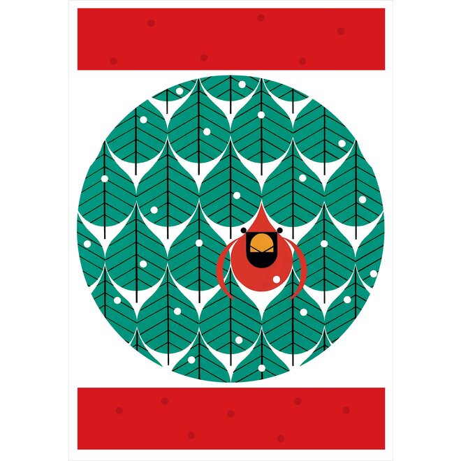 Charley Harper: Cool Cardinals Holiday Card Assortment
