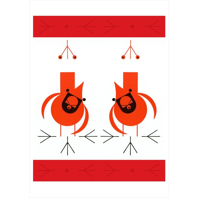 Charley Harper: Cool Cardinals Holiday Card Assortment