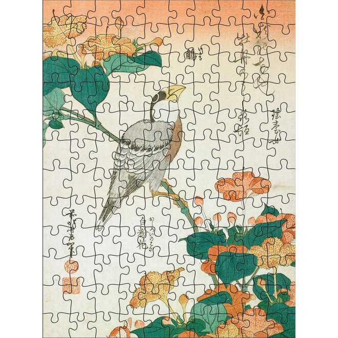 Hokusai 120-Piece Double-Sided Puzzle Set