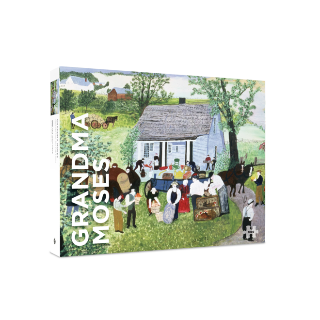 Grandma Moses: Moving Day on the Farm 1000-Piece Puzzle