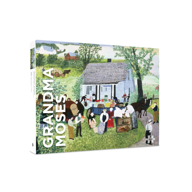 Grandma Moses: Moving Day on the Farm 1000-Piece Puzzle