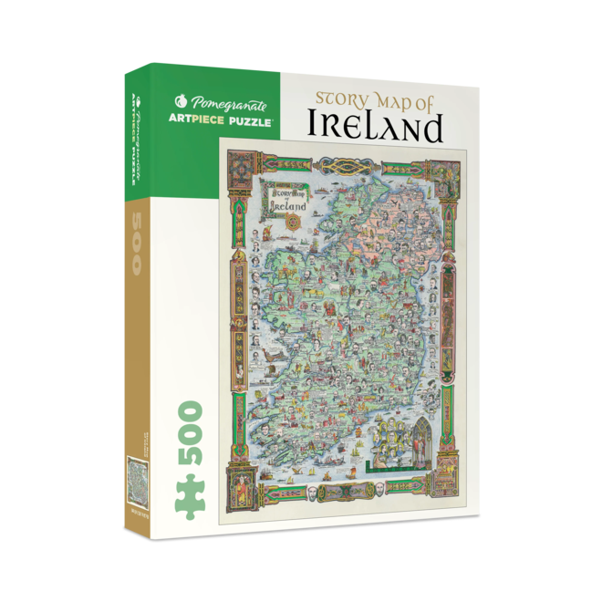 Story Map of Ireland 500-Piece Puzzle