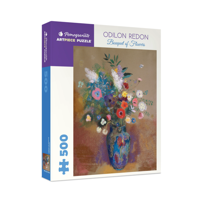 Odilon Redon: Bouquet of Flowers 500-Piece Puzzle