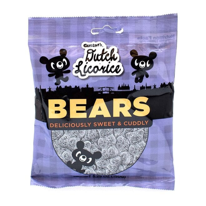Gustaf's Dutch Sugared Licorice  Bears