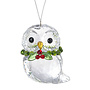 Holiday Wreath Owl Ornament