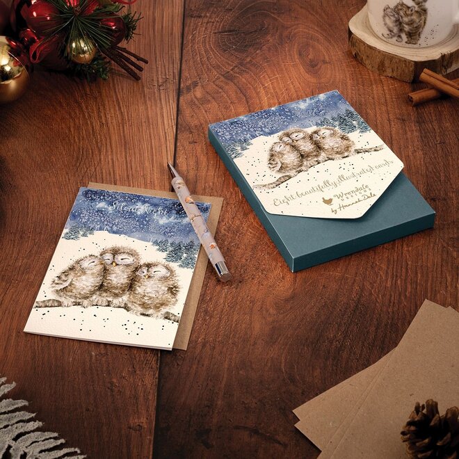 'Three Wise Men' Owl Boxed Christmas Cards