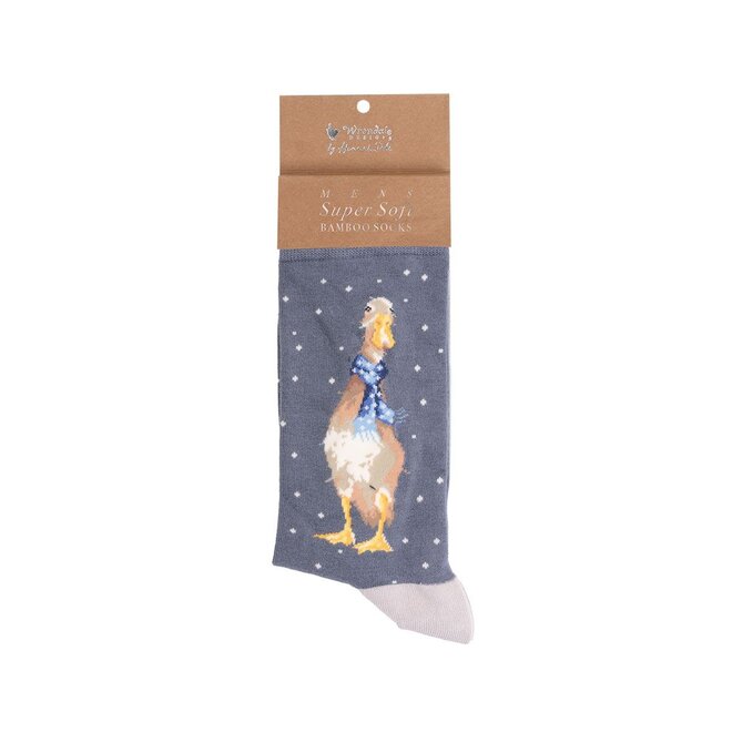 'Christmas Scarves' Duck Men's Socks