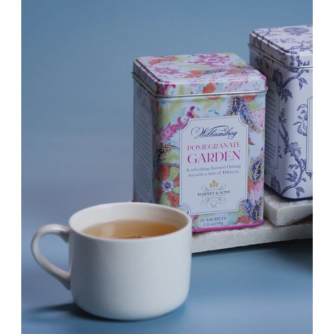 Harney & Sons Williamsburg Pomegranate Garden 20s Tin