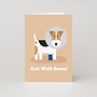 Get Well Soon Dog Card