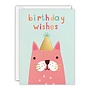 Kitty Wishes Birthday Card