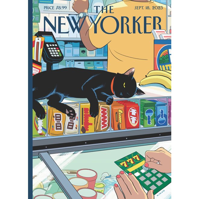 Bodega Cat New Yorker Cover Greeting Card