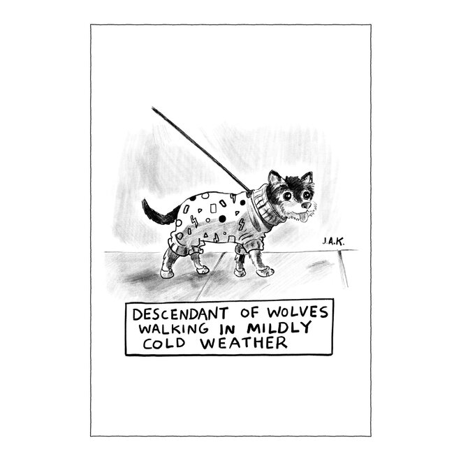 Descendant of Wolves Greeting Card