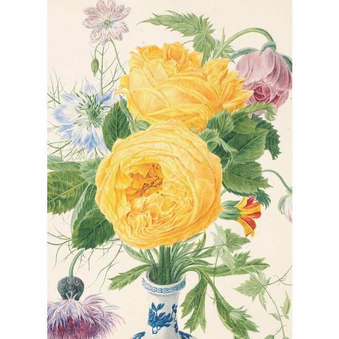 Vase of Flowers Greeting Card