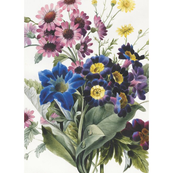 Mixed Flowers Greeting Card