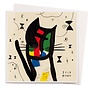 Joan Meowro Cat Greeting Card