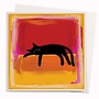 RothKat Sleeping Cat Greeting Card