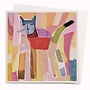 Paw Klee Cat Greeting Card